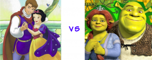 hófehérke vs shrek